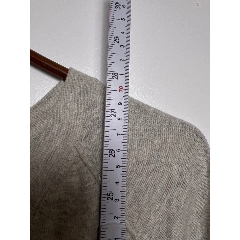 James Perse Women's 3/4 Sleeve Casual Pullover Terry Sweatshirt Dress 2 S Gray‎